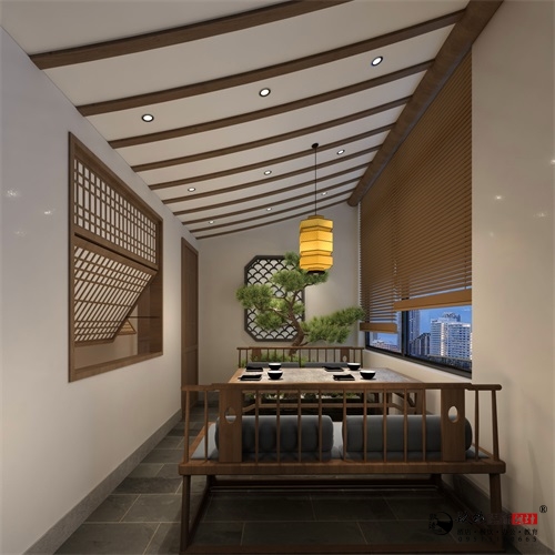 銀川餐廳裝修設計效果圖|镹臻設計